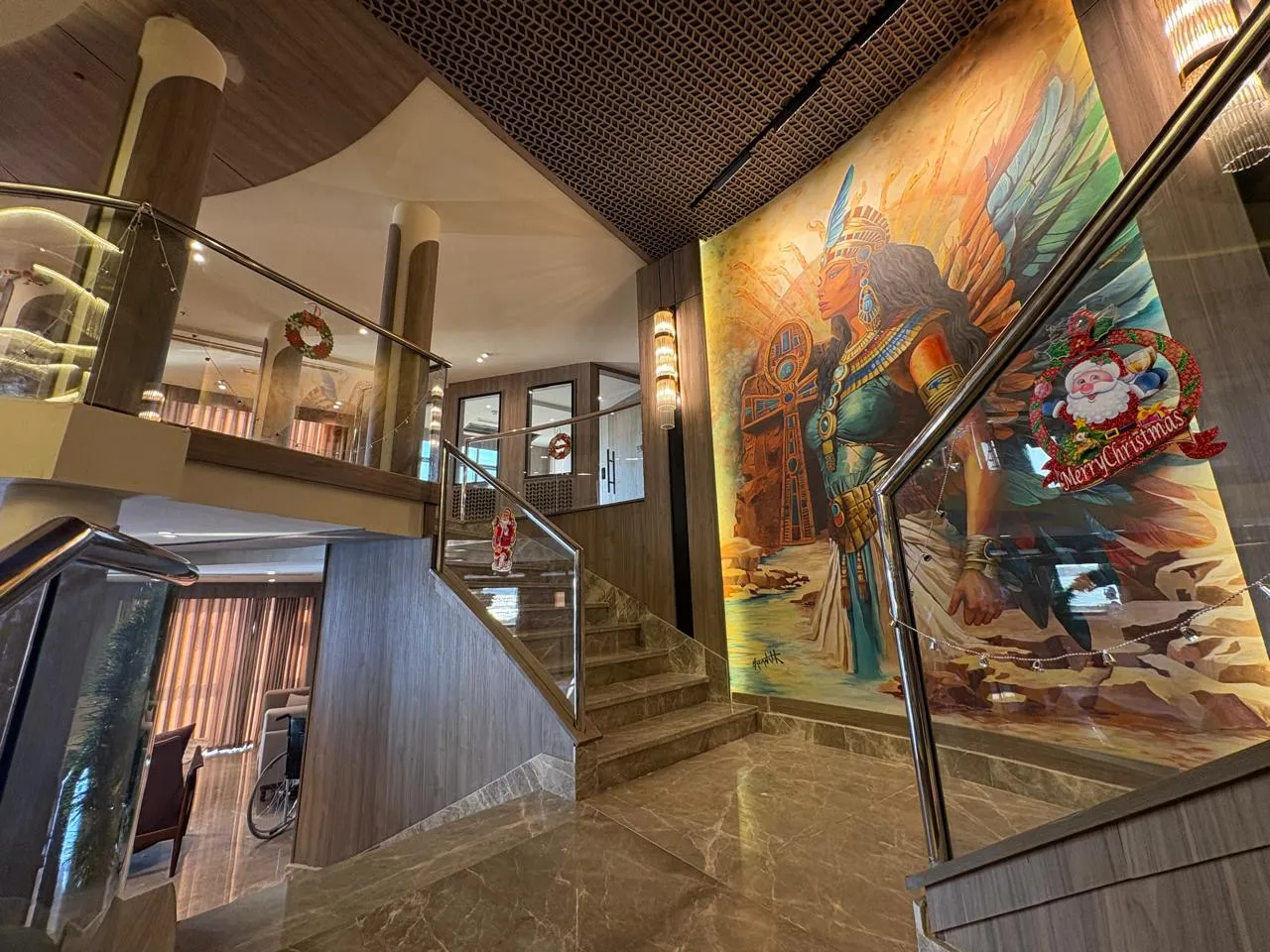 Lobby of the Royal Liberty Nile cruise